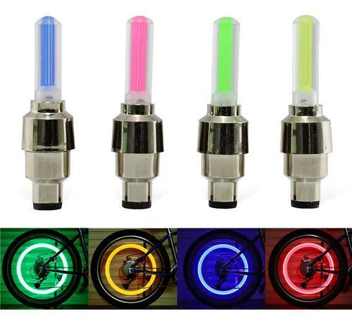 S/ 25 , 2 Pitones de Válvula Diseño Luciérnaga para Autos, Camionetas, Motos y Bicicletas