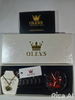 🕶️ OLEVS - Reloj de Pulsera de Cuarzo Deportivo para Hombre + collar gratis bañado en ORO